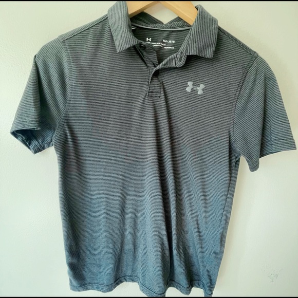 Under Armour Other - Under Armour youth lrg short sleeve collared shirt